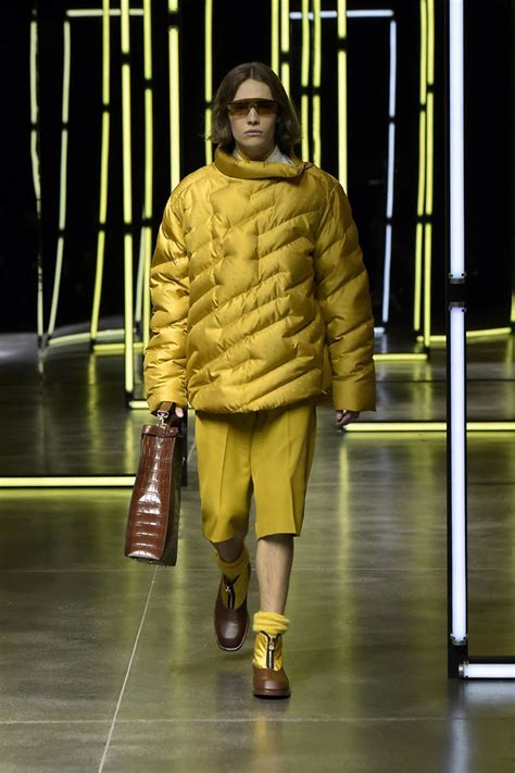 fendi piumino uomo|Fendi Fall 2021 Menswear Collection .